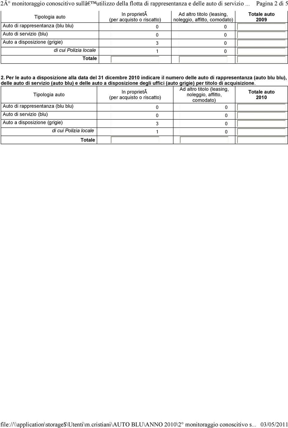 (leasing, noleggio, affitto, comodato) auto 29 2.