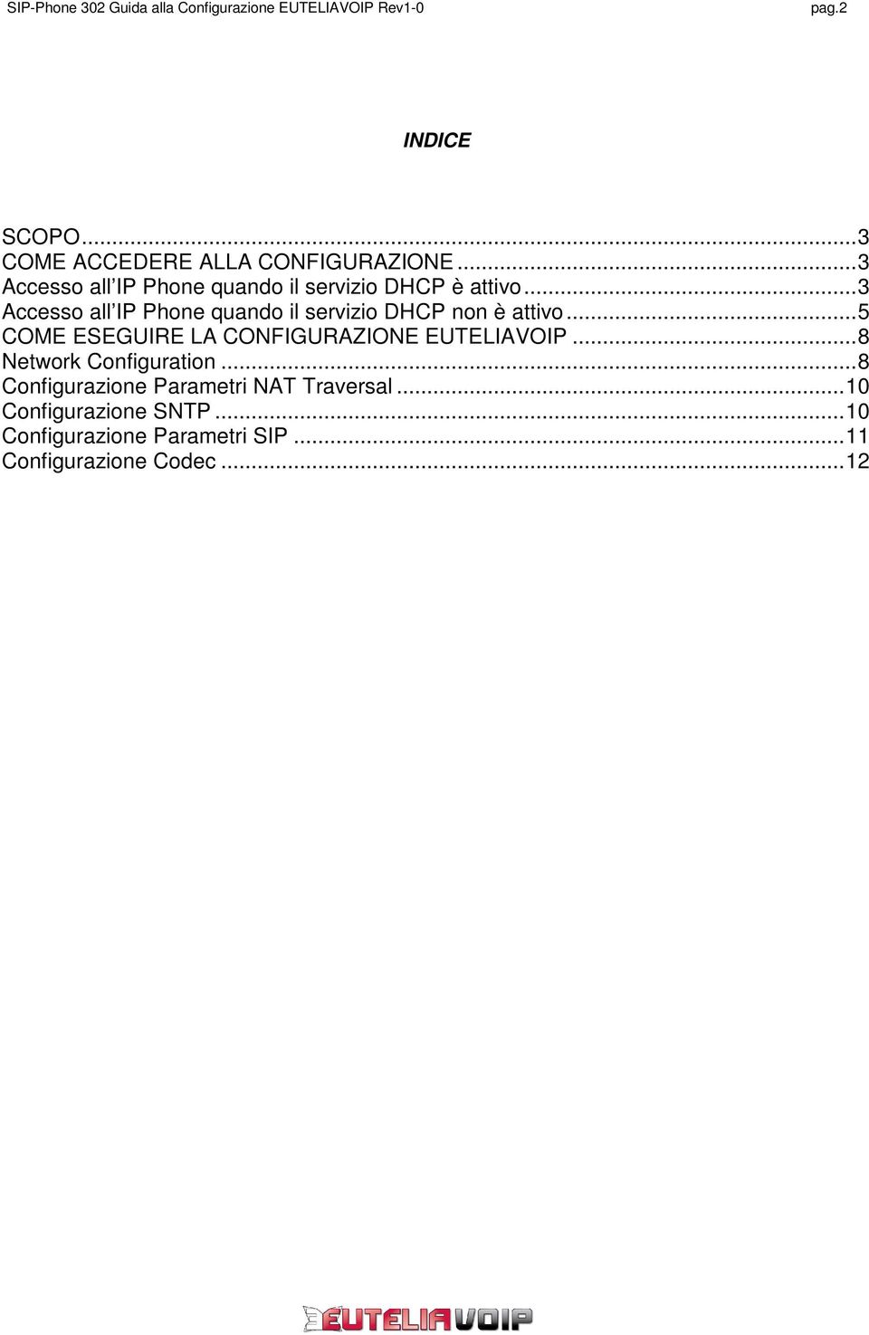 ..3 Accesso all IP Phone quando il servizio DHCP non è attivo.