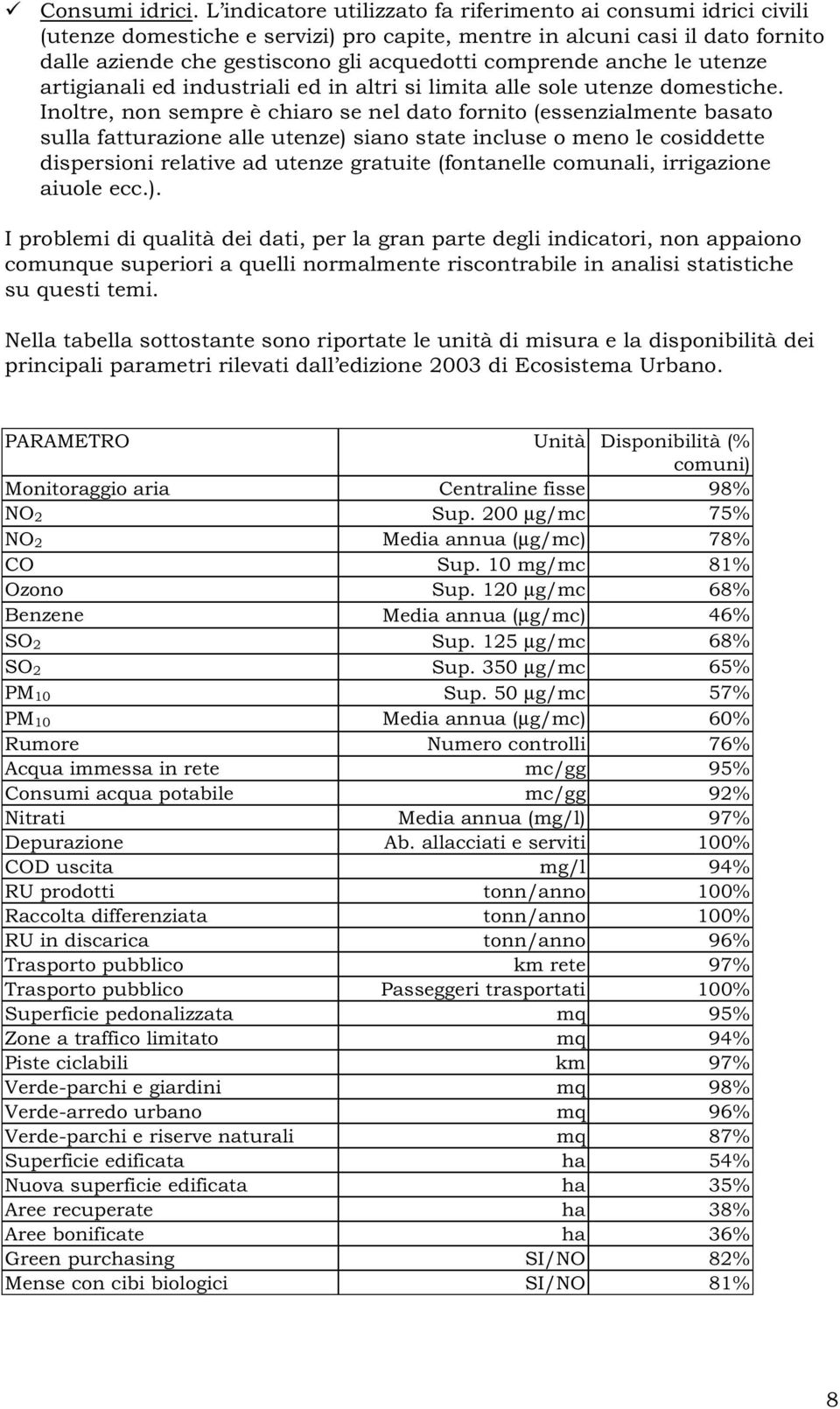 anche le utenze artigianali ed industriali ed in altri si limita alle sole utenze domestiche.