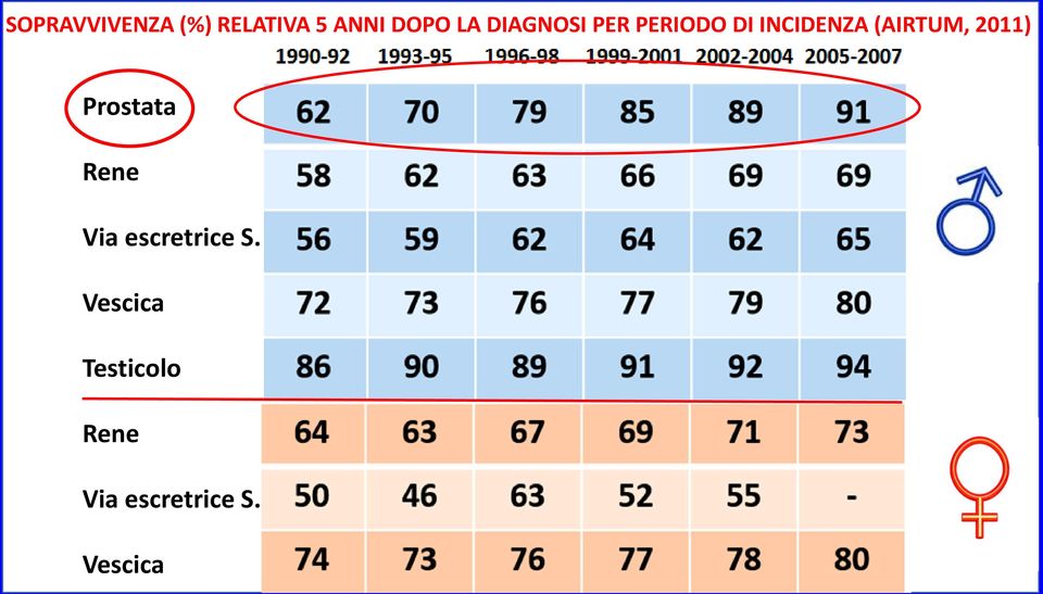 2011) Prostata Rene Via escretrice S.