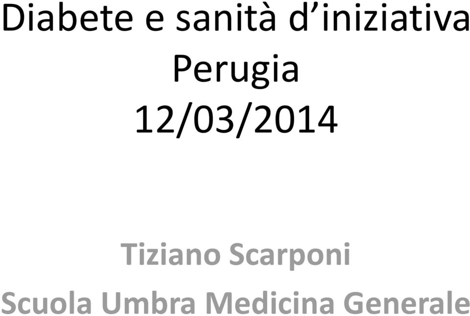 12/03/2014 Tiziano