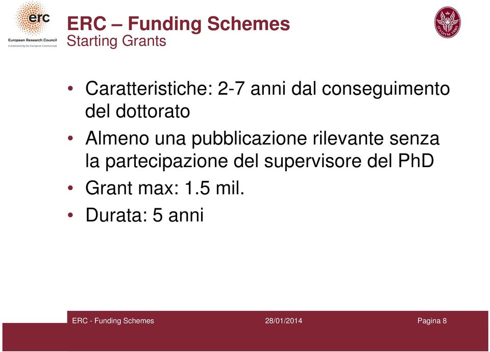 rilevante senza la partecipazione del supervisore