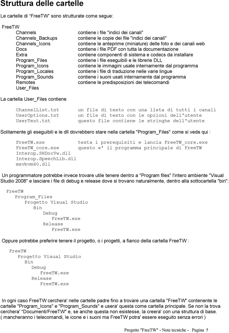 contiene componenti di sistema e codecs da installare contiene i file eseguibili e le librerie DLL contiene le immagini usate internamente dal programma contiene i file di traduzione nelle varie