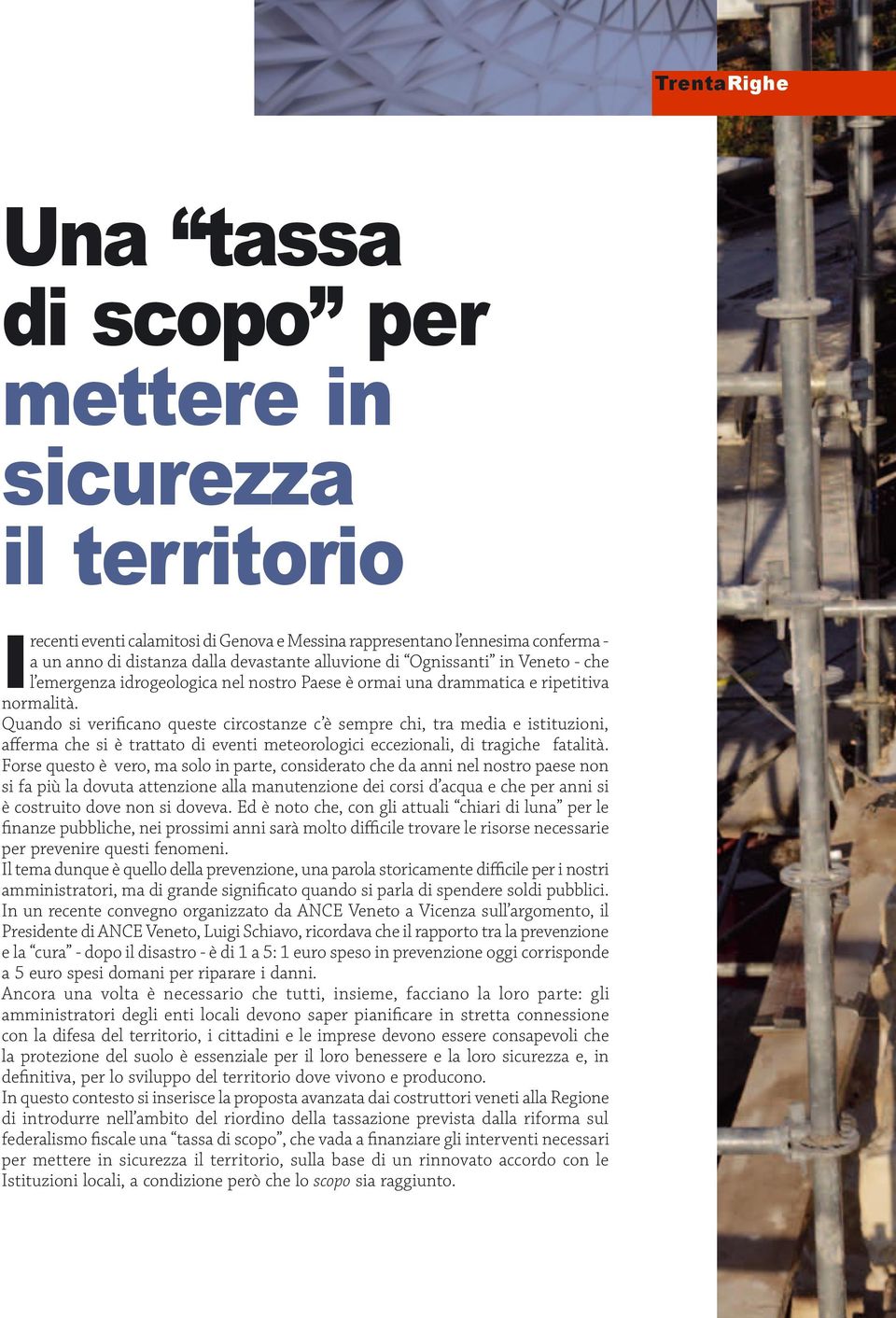 Quando si verificano queste circostanze c è sempre chi, tra media e istituzioni, afferma che si è trattato di eventi meteorologici eccezionali, di tragiche fatalità.