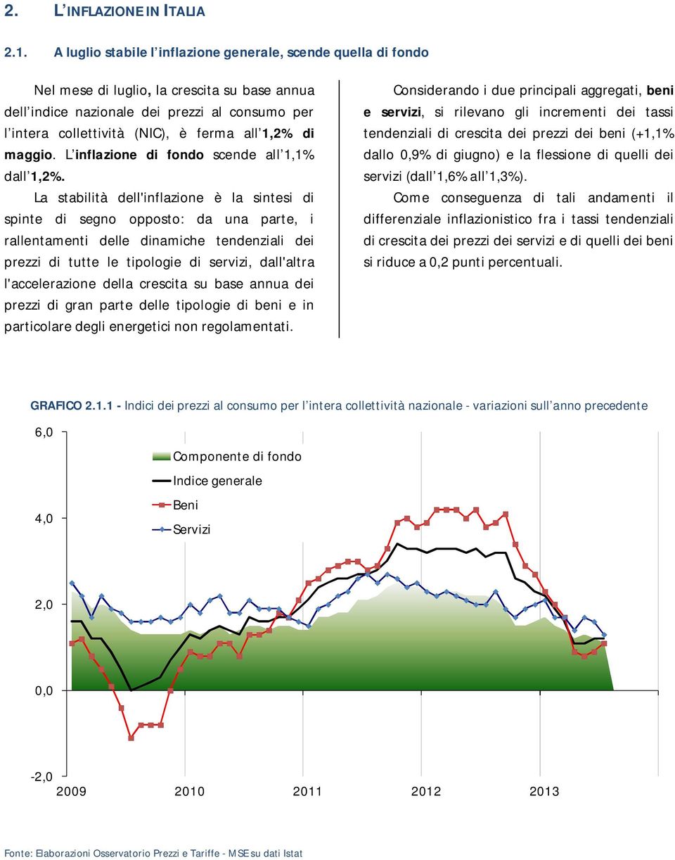 1,2% di maggio. L inflazione di fondo scende all 1,1% dall 1,2%.