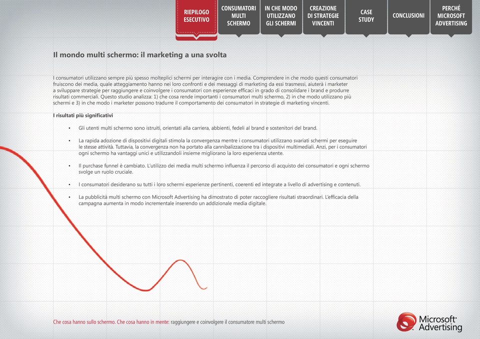 per raggiungere e coinvolgere i consumatori con esperienze efficaci in grado di consolidare i brand e produrre risultati commerciali.