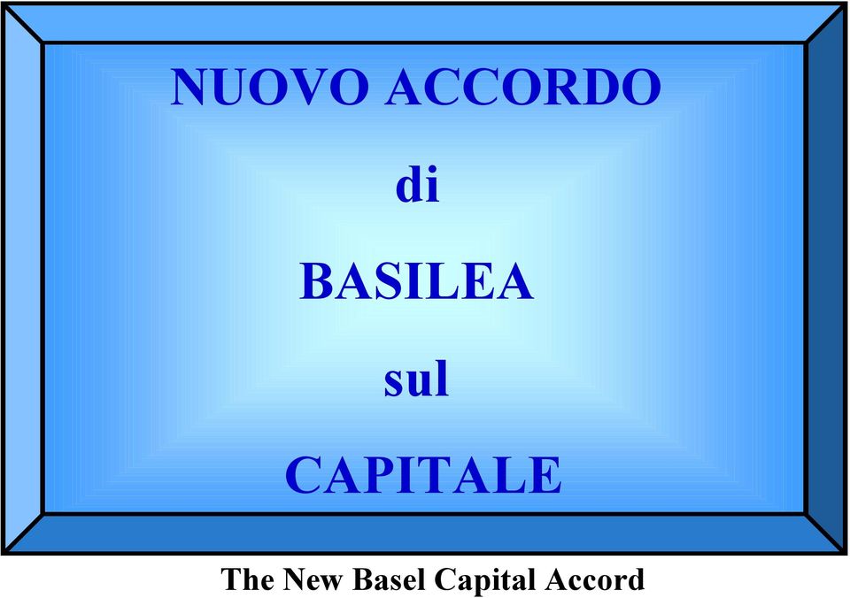 CAPITALE The New