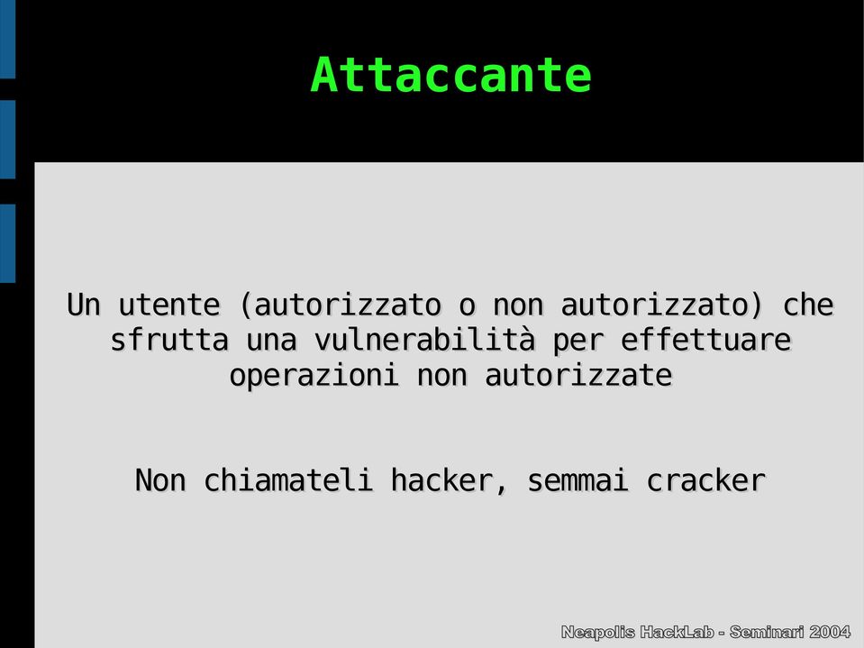 vulnerabilità per effettuare operazioni