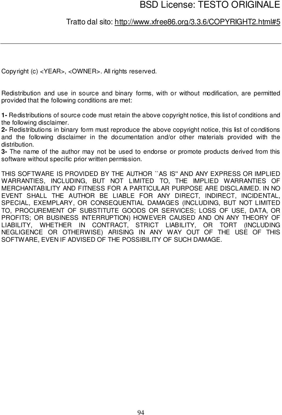 copyright notice, this list of conditions and the following disclaimer.