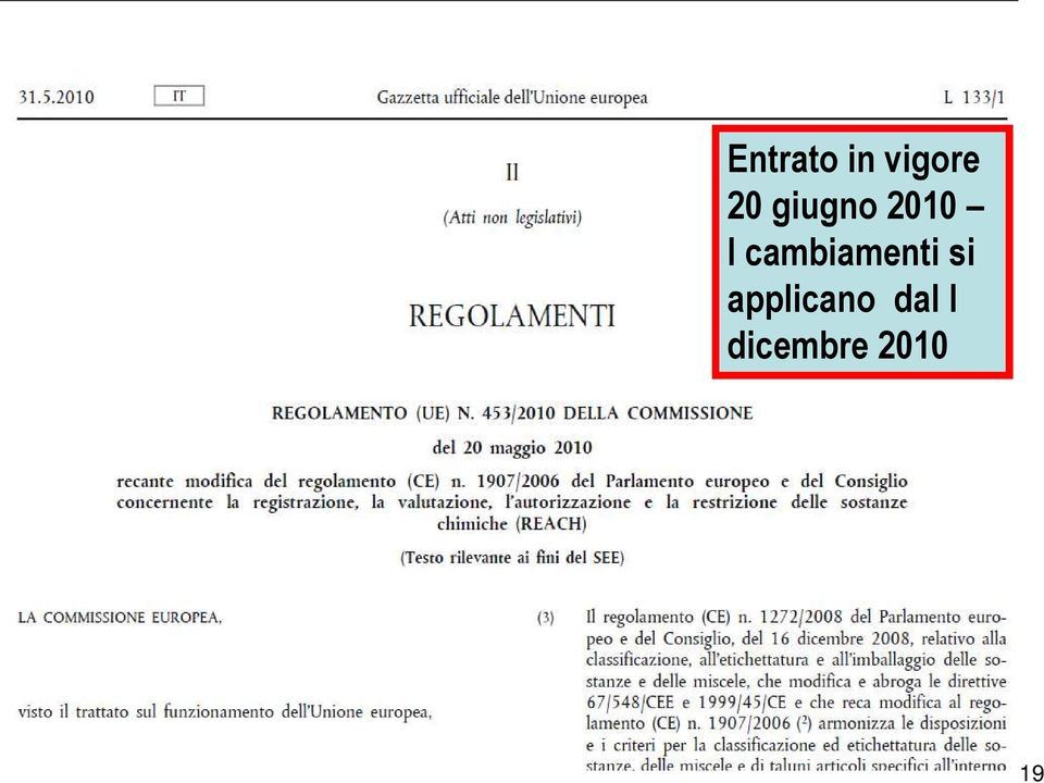 cambiamenti si