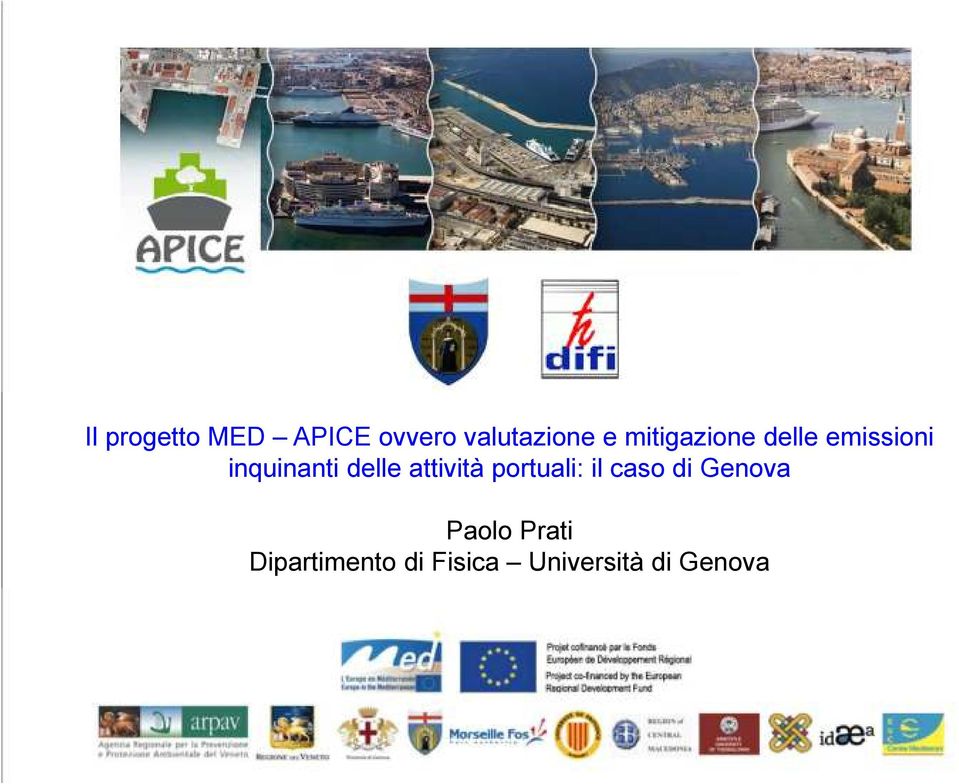 attività portuali: il caso di Genova Paolo