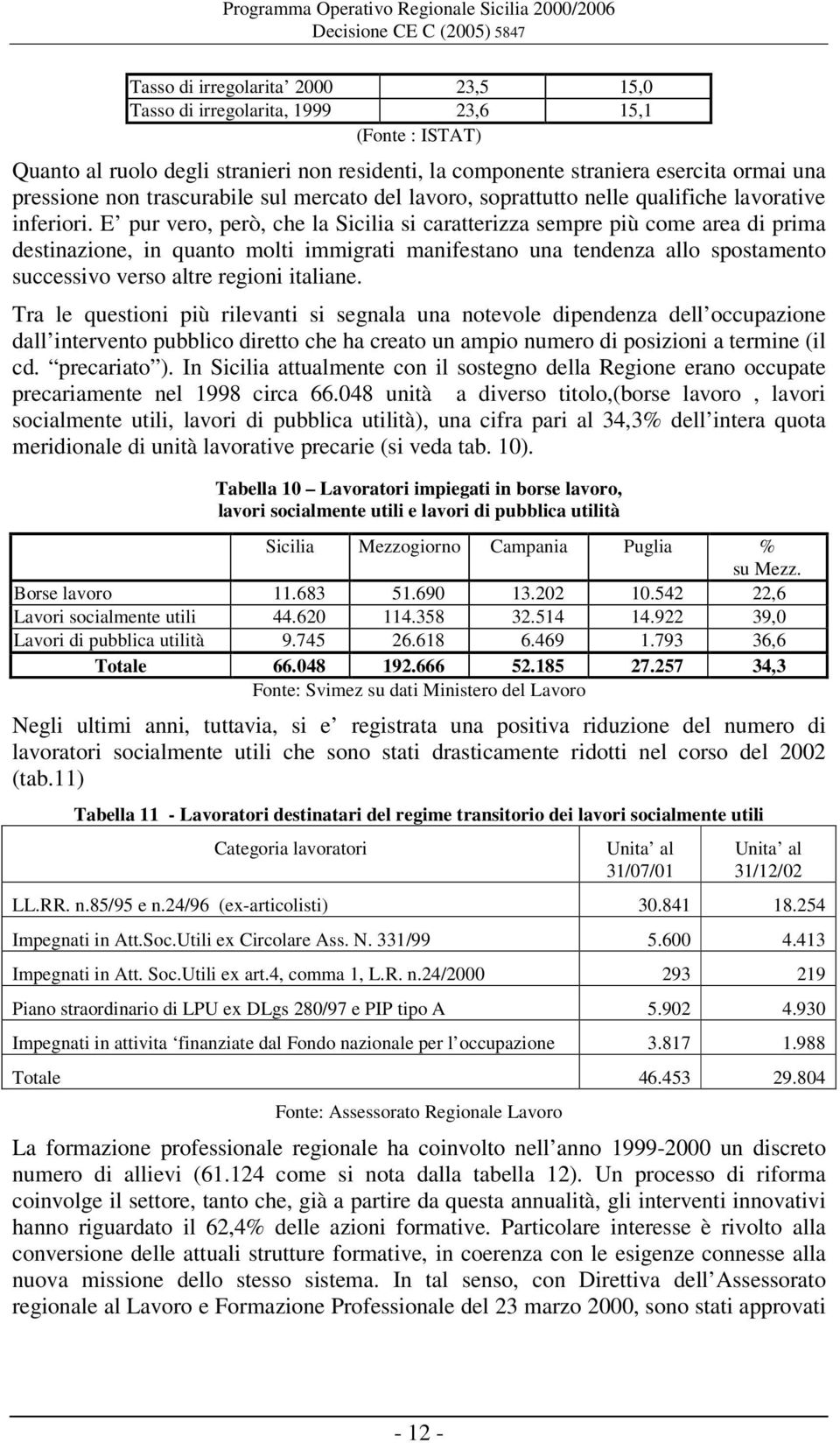 E pur vero, però, che la Sicilia si caratterizza sempre più come area di prima destinazione, in quanto molti immigrati manifestano una tendenza allo spostamento successivo verso altre regioni