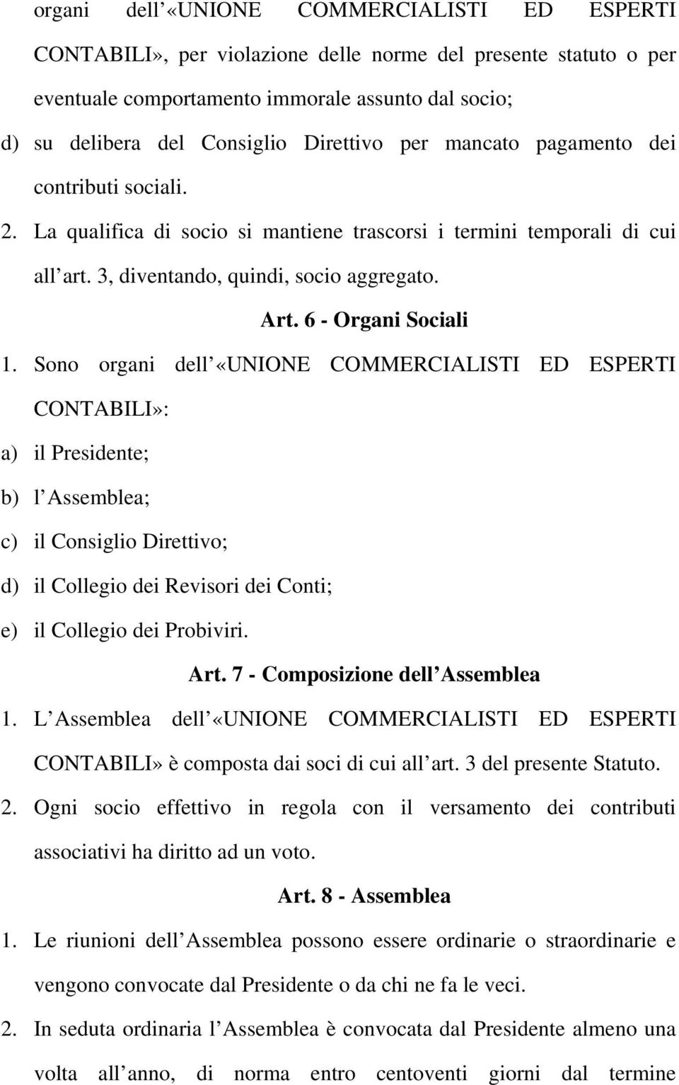 6 - Organi Sociali 1.