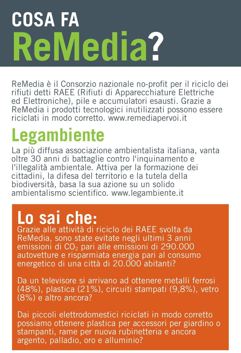 it Legambiente La più diffusa associazione ambientalista italiana, vanta oltre 30 anni di battaglie contro l'inquinamento e l'illegalità ambientale.