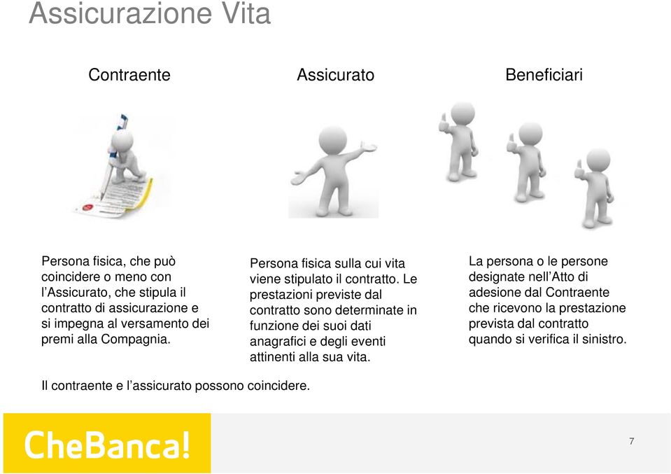 Le l Assicurato, che stipula il prestazioni previste dal contratto di assicurazione e contratto sono determinate in si impegna al versamento dei