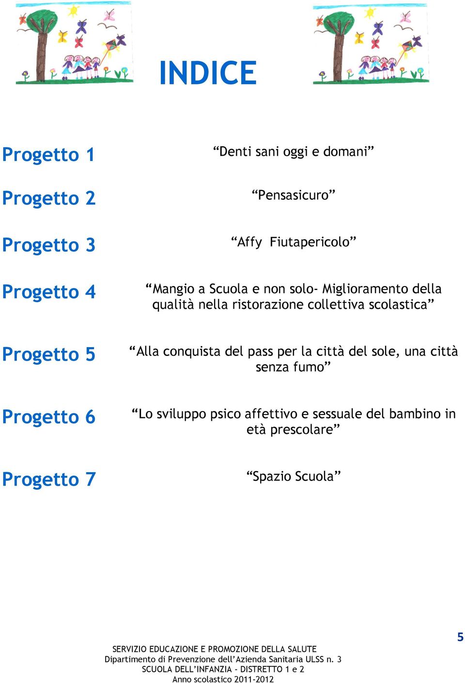 collettiva scolastica Progetto 5 Alla conquista del pass per la città del sole, una città senza