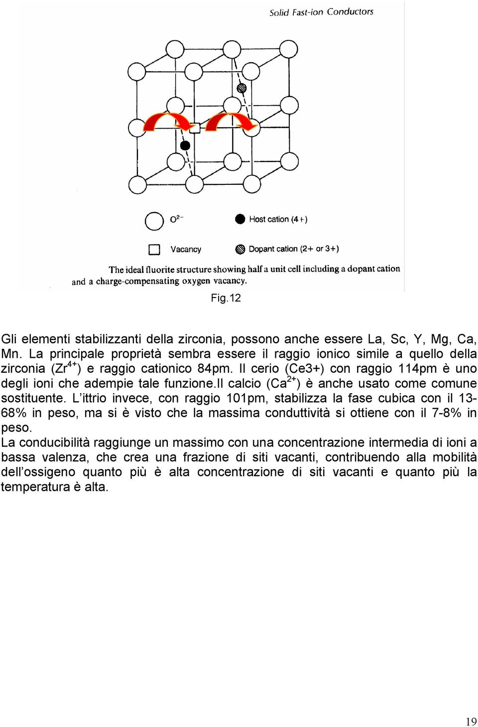 Il cerio (Ce3+) con raggio 114pm è uno degli ioni che adempie tale funzione.il calcio (Ca 2+ ) è anche usato come comune sostituente.