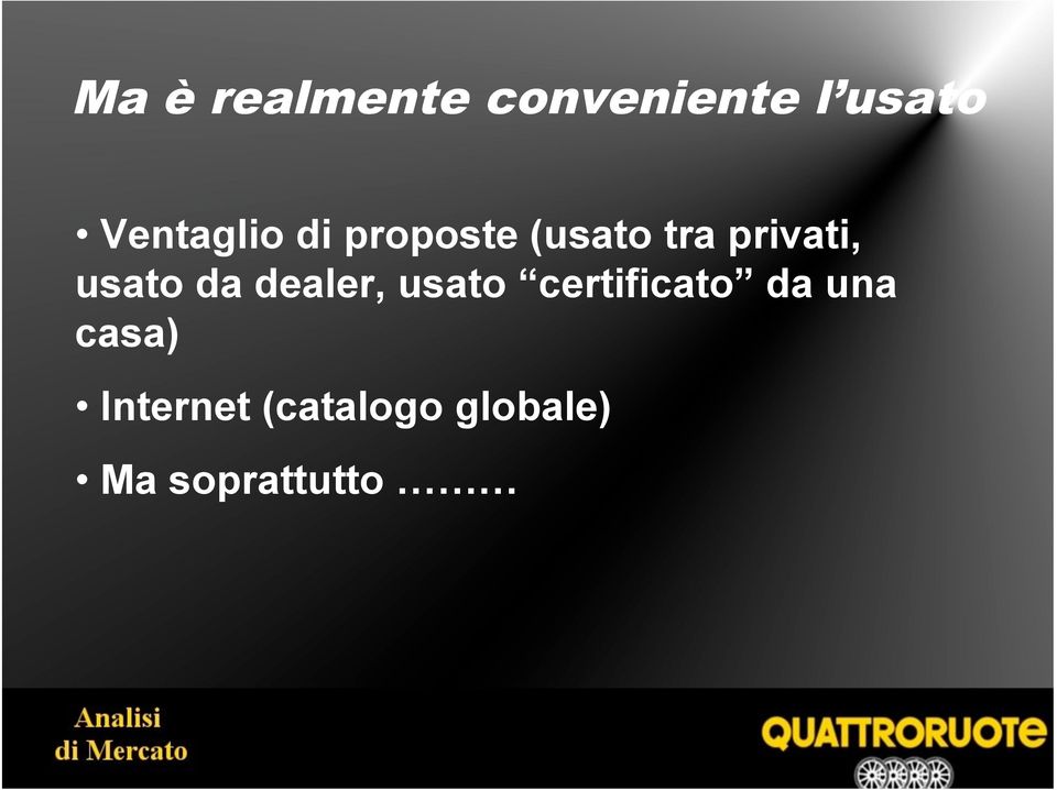 usato da dealer, usato certificato da una