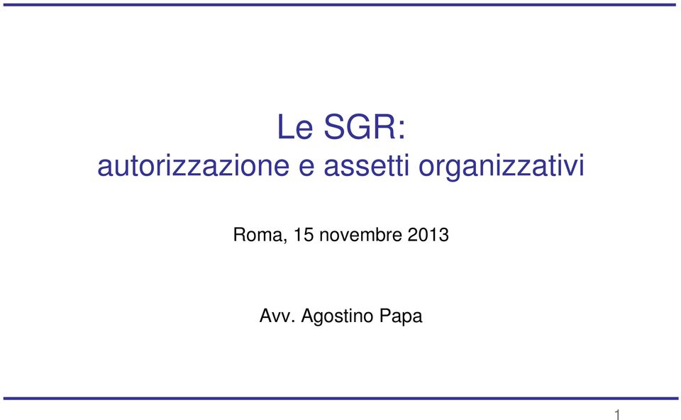 organizzativi Roma, 15