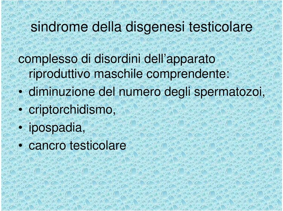 comprendente: diminuzione del numero degli