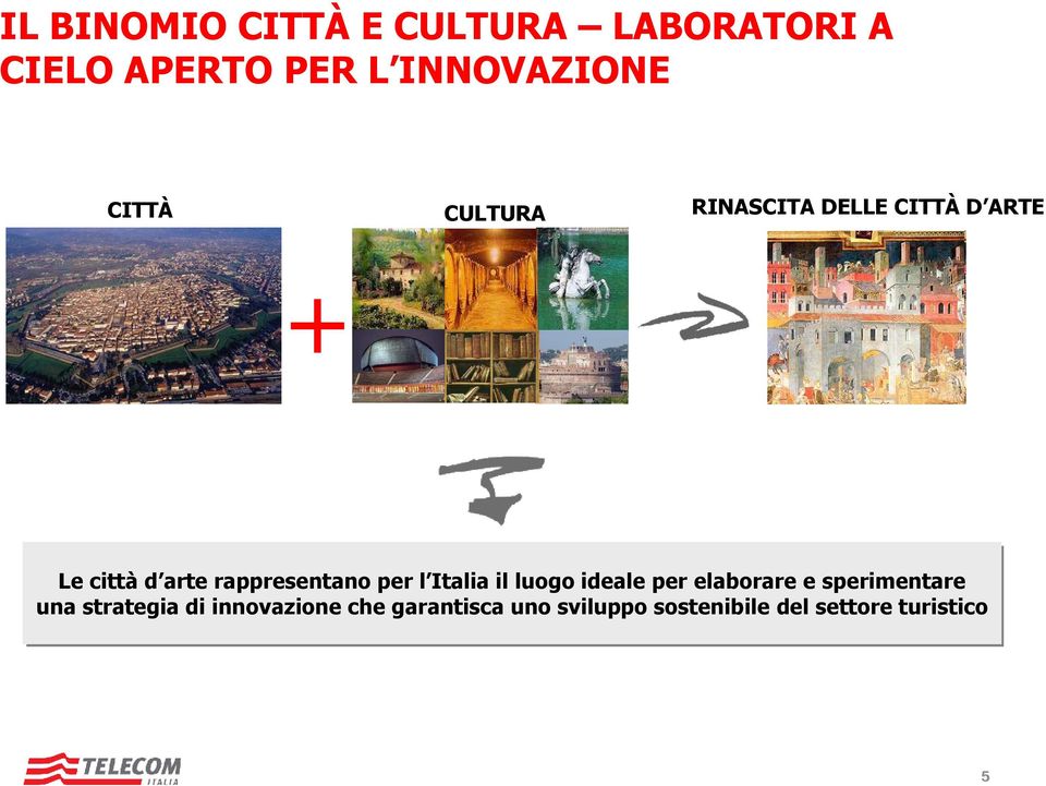 per l Italia il luogo ideale per elaborare e sperimentare una strategia