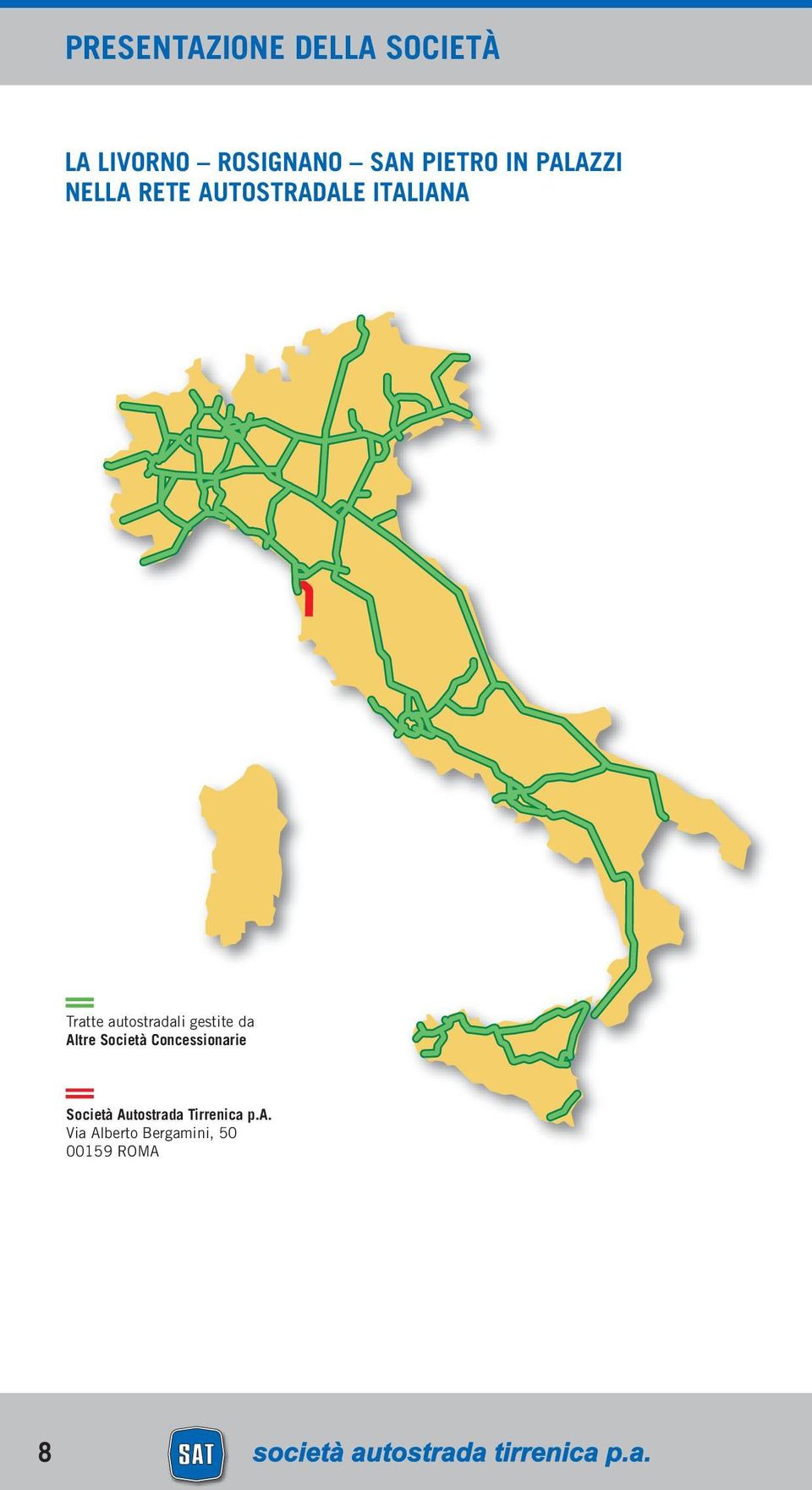 autostradali gestite da Altre Società Concessionarie