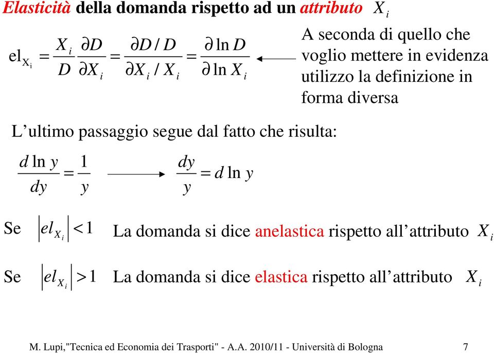 l dfnzon n form dvrs S l < X L domnd s dc nlsc rspo ll rbuo X S l > X L domnd s