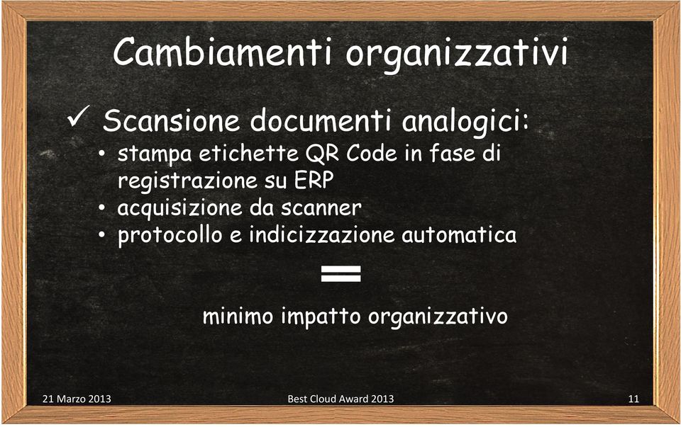 registrazione su ERP acquisizione da scanner