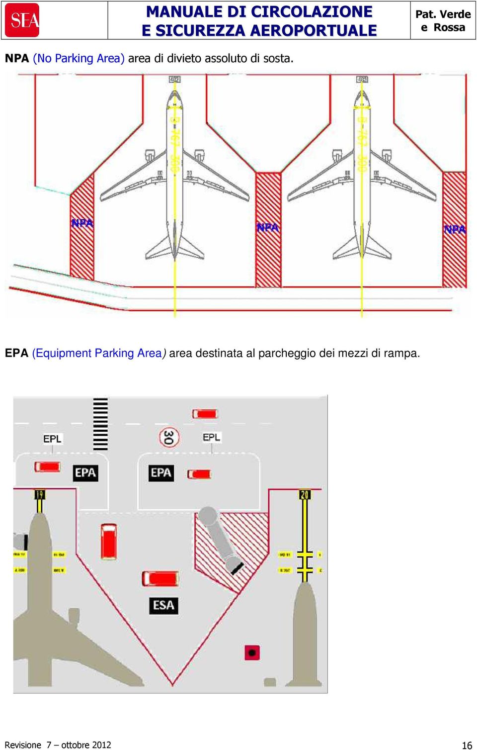 EPA (Equipment Parking Area) area