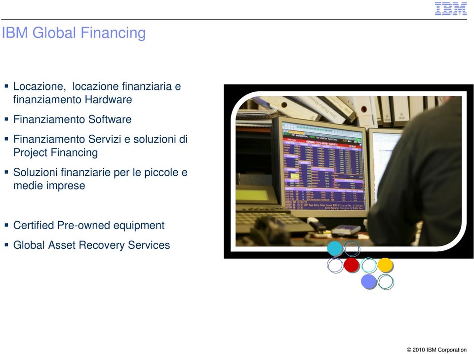 e soluzioni di Project Financing Soluzioni finanziarie per le