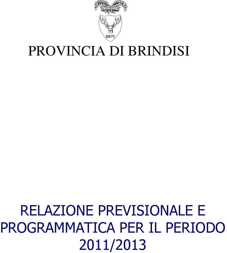 PREVISIONALE E