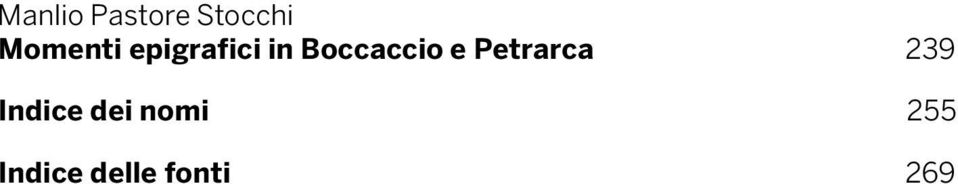 Boccaccio e Petrarca 239