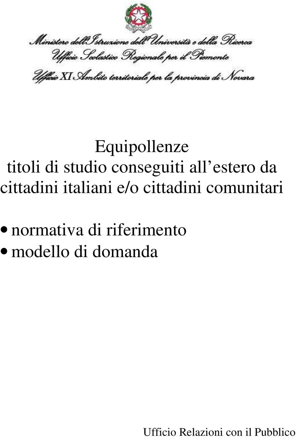 cittadini comunitari normativa di