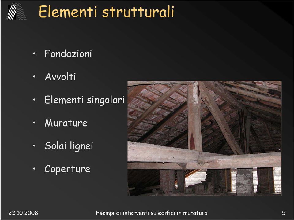 Solai lignei Coperture 22.10.