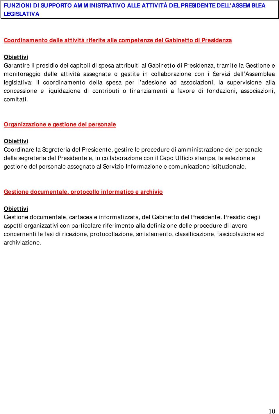 coordinamento della spesa per l adesione ad associazioni, la supervisione alla concessione e liquidazione di contributi o finanziamenti a favore di fondazioni, associazioni, comitati.