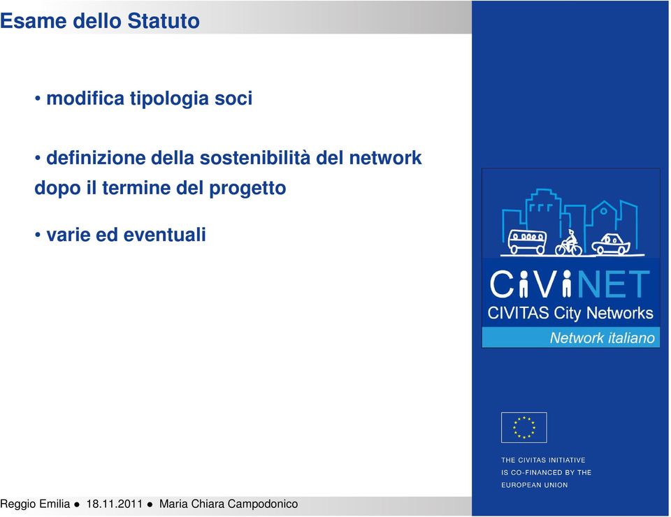 sostenibilità del network dopo il