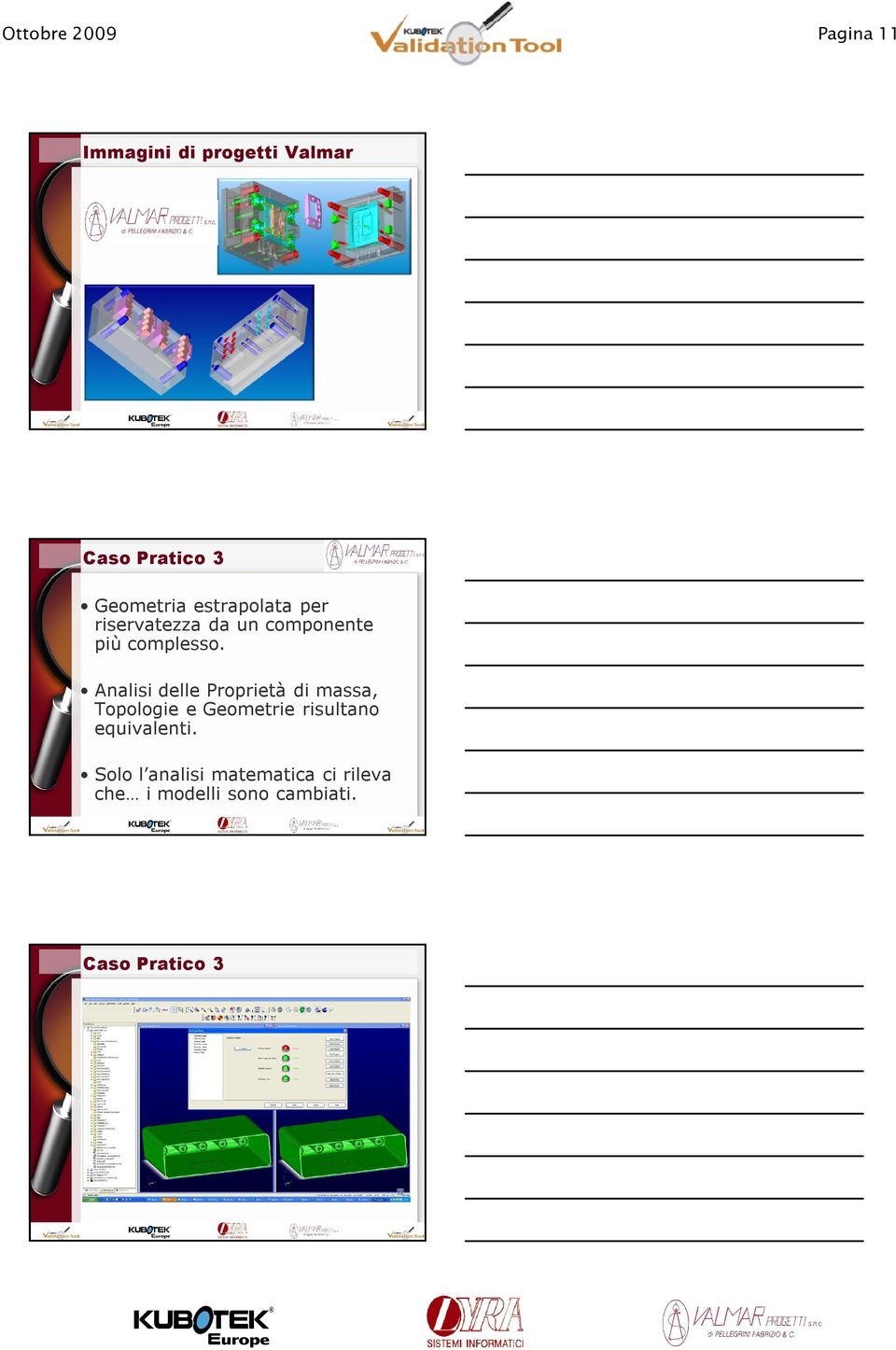 Analisi delle Proprietà di massa, Topologie e Geometrie risultano