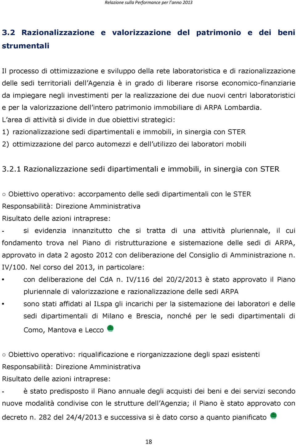 immobiliare di ARPA Lombardia.