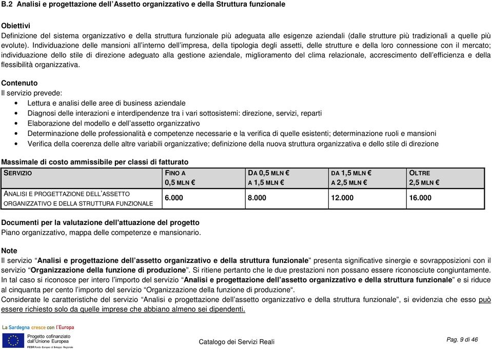 Individuazione delle mansioni all interno dell impresa, della tipologia degli assetti, delle strutture e della loro connessione con il mercato; individuazione dello stile di direzione adeguato alla