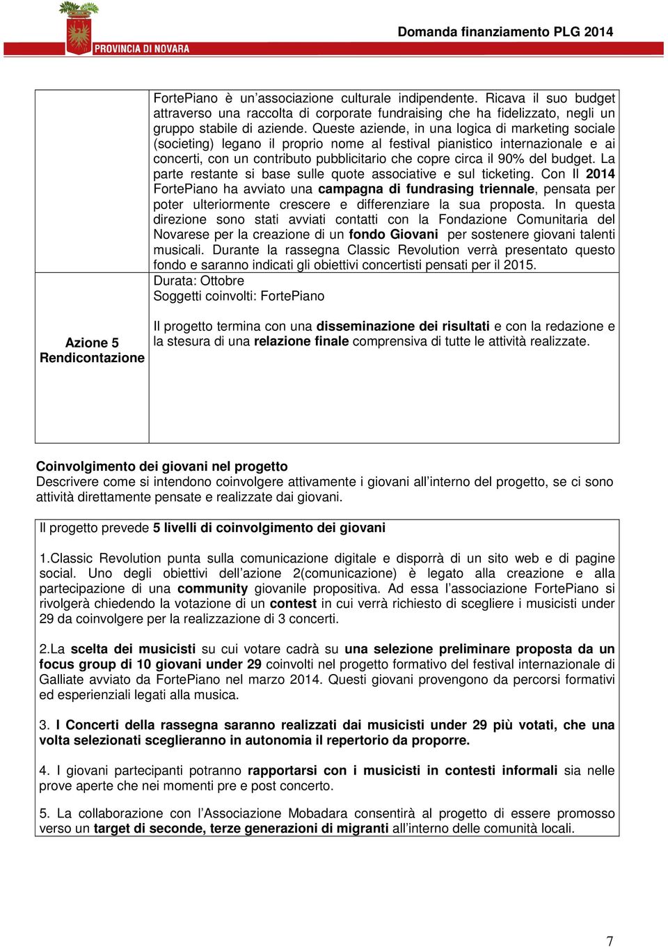 Queste aziende, in una logica di marketing sociale (societing) legano il proprio nome al festival pianistico internazionale e ai concerti, con un contributo pubblicitario che copre circa il 90% del