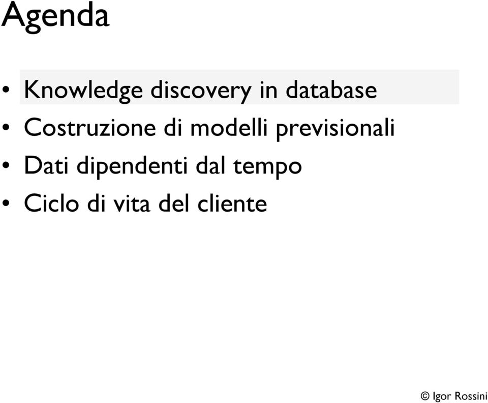 previsionali Dati dipendenti