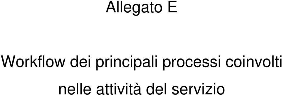 processi coinvolti