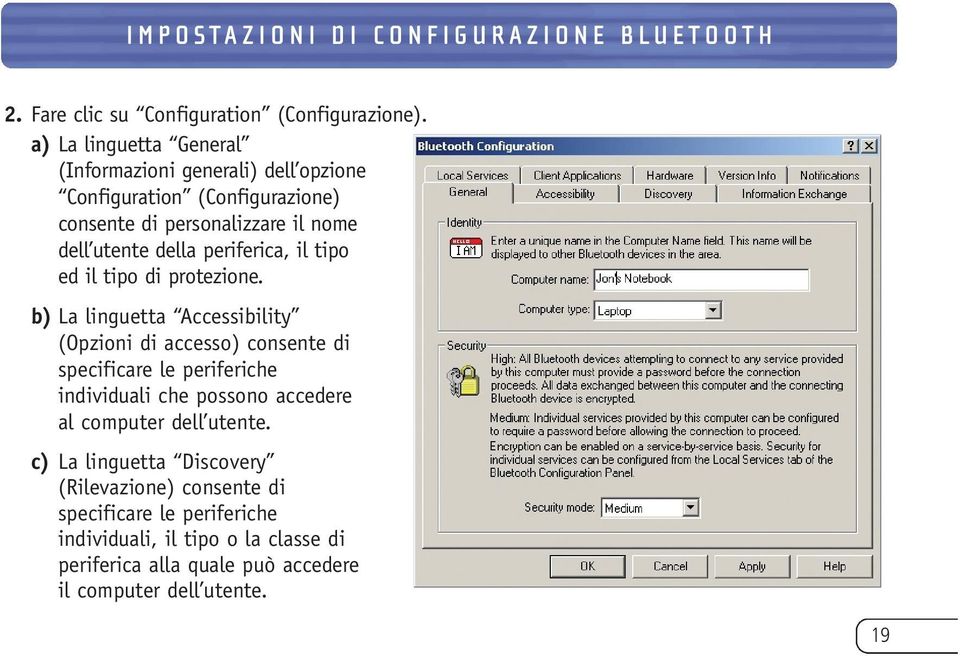 periferica, il tipo ed il tipo di protezione.