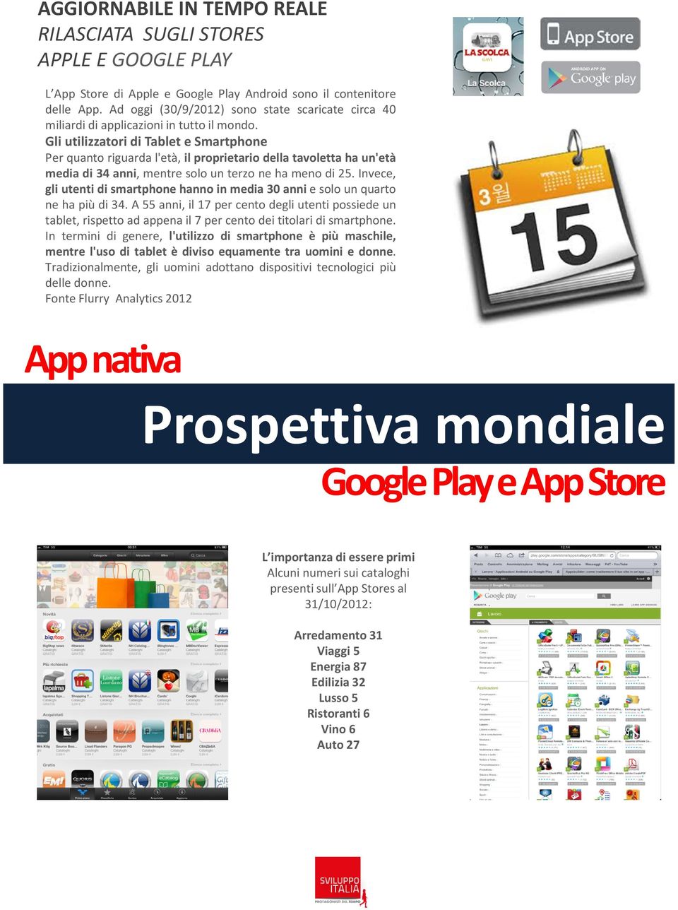 Gli utilizzatori di Tablet e Smartphone Per quanto riguarda l'età, il proprietario della tavoletta ha un'età media di 34 anni,mentresolo unterzo ne hameno di25.