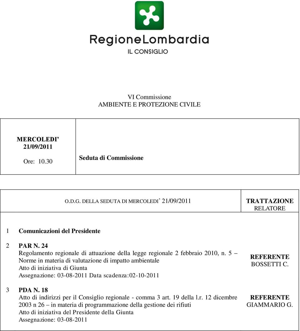 24 Regolamento regionale di attuazione della legge regionale 2 febbraio 2010, n.