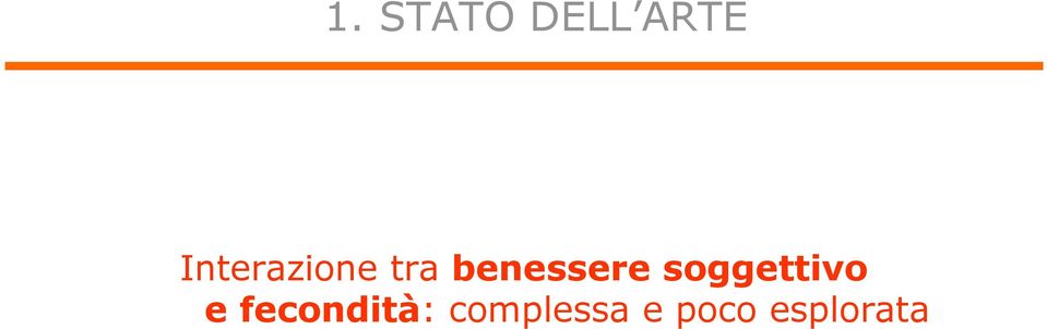 benessere soggettivo e