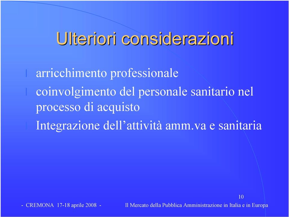 personale sanitario nel processo di