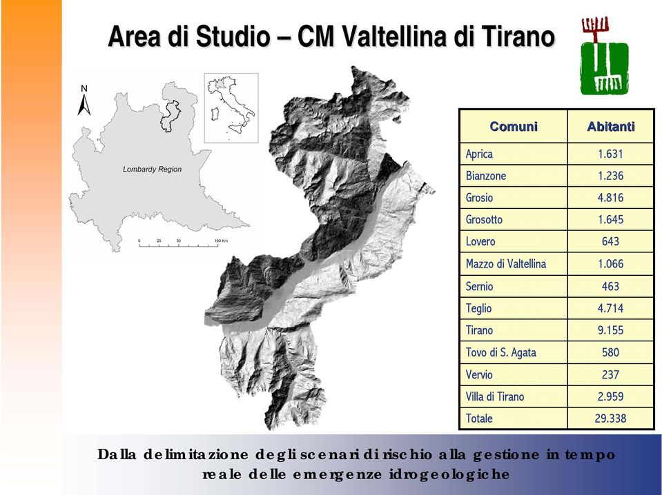 Agata Vervio Villa di Tirano Totale Comuni Mazzo di Valtellina