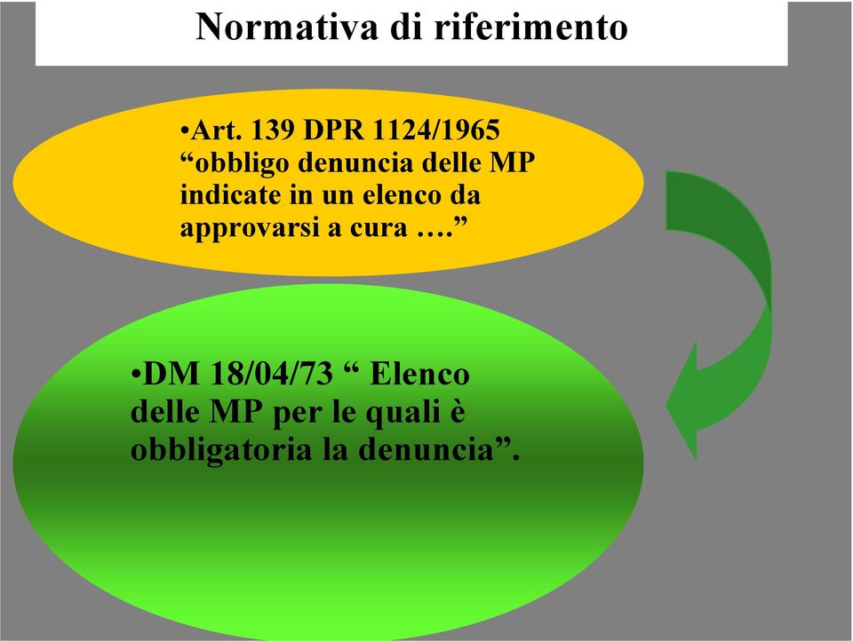 indicate in un elenco da approvarsi a cura.