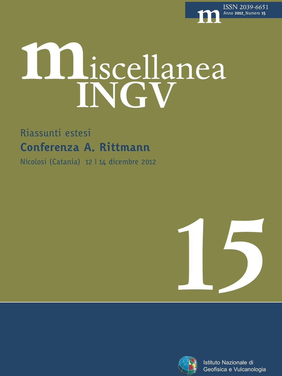 A. Rittmann Nicolosi (Catania) 12 14 dicembre